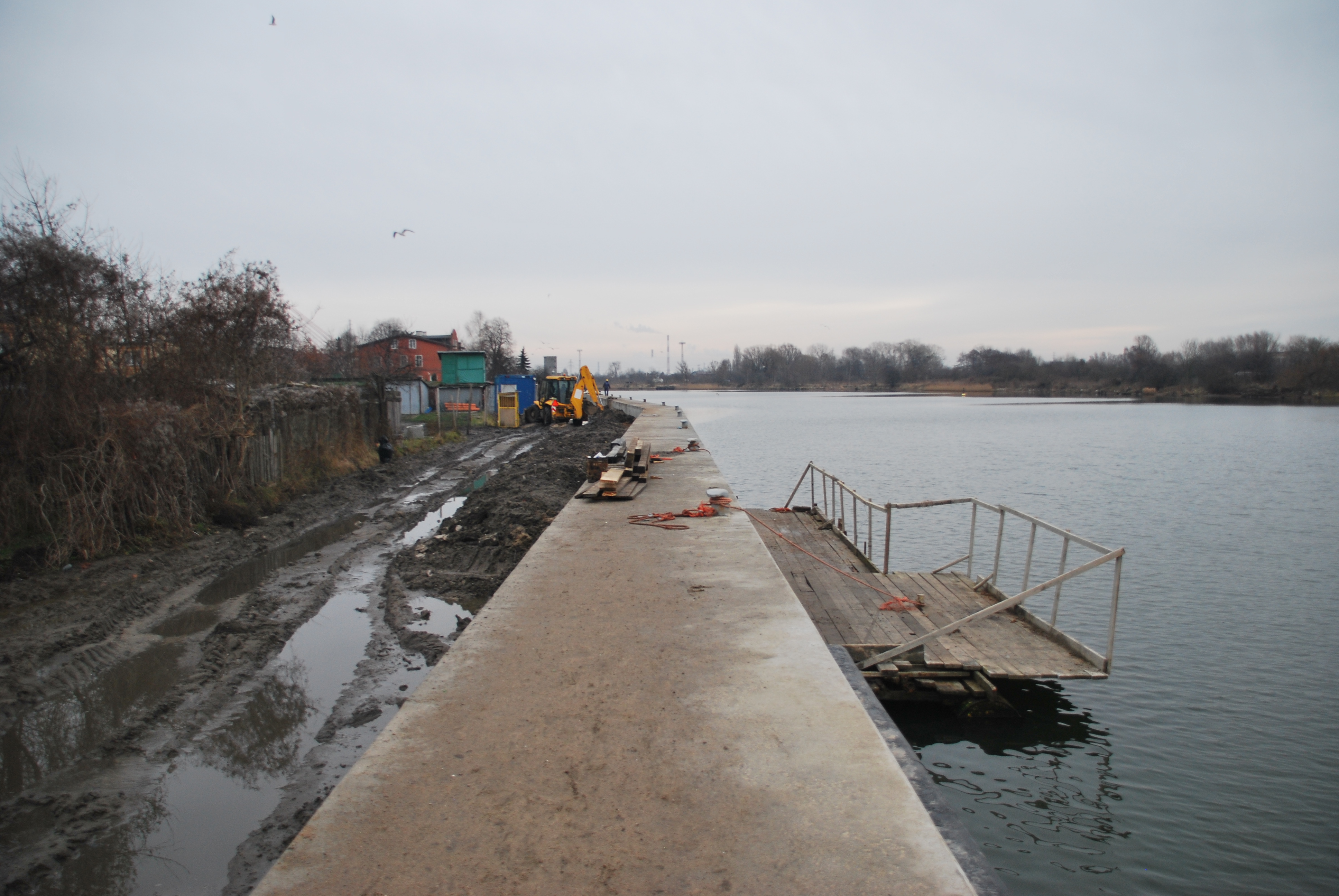 Wyremontowany odcinek nabrzeża