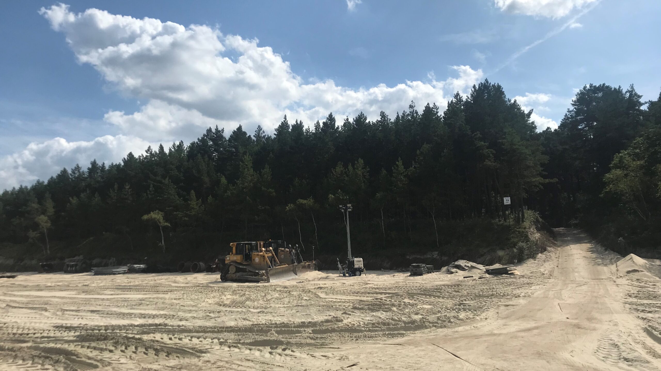 Refulacja plaż w Sztutowie i Stegnie