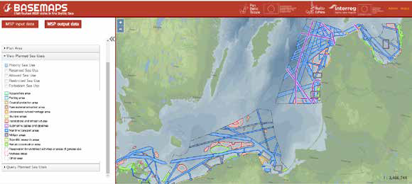 Pan Baltic Scope – wsparcie planowania przestrzennego obszarów morskich