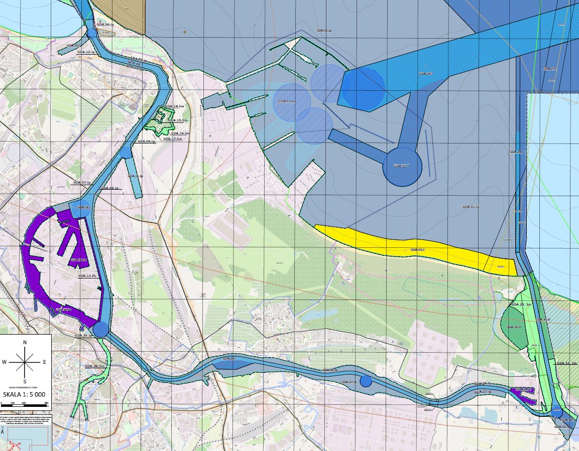 Wyłożenie projektu planu zagospodarowania przestrzennego akwenów portu morskiego w Gdańsku