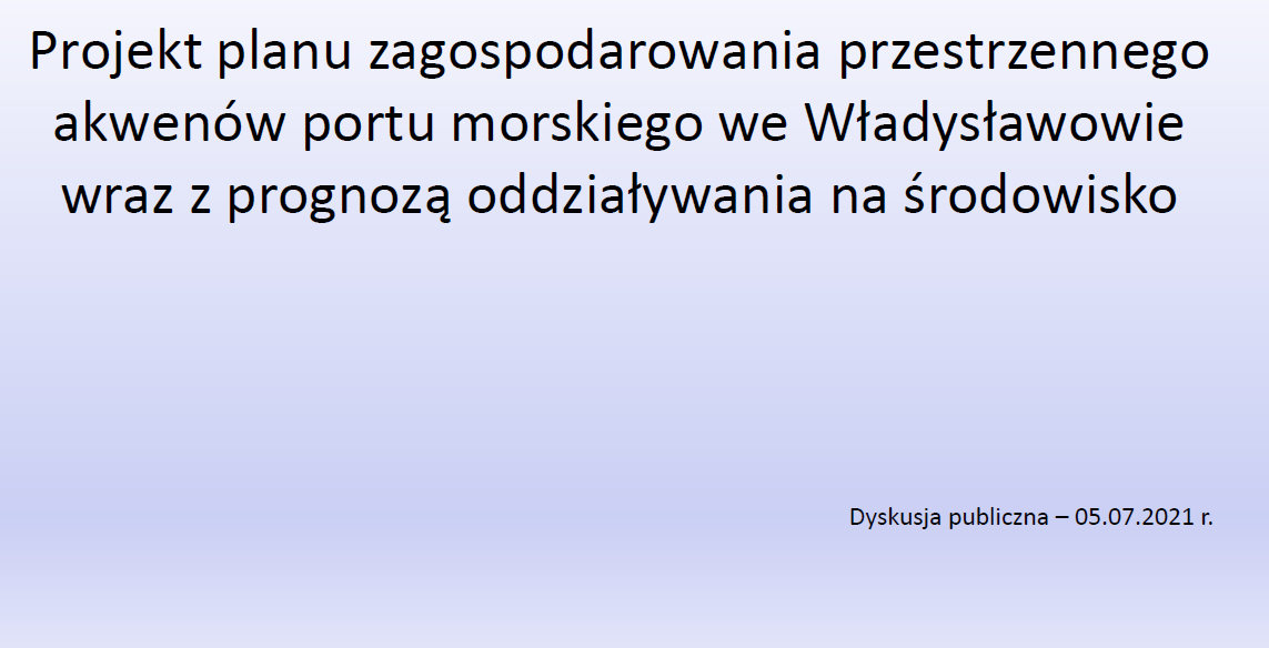 Spotkanie konsultacyjne (dyskusja publiczna) w dn. 5.07.2021 r.