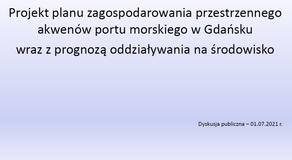 Slajd z nazwą spotkania