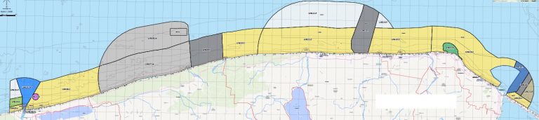 Wyłożenie projektu planu zagospodarowania przestrzennego dla wód przyległych do brzegu morskiego na odcinku od Władysławowa do Łeby  wraz z Prognozą ooś