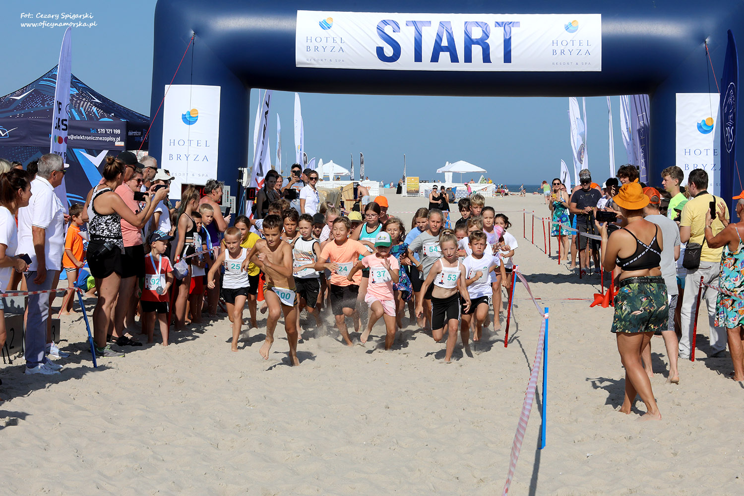 Start Bałtyckiego Maratonu Brzegiem Morza
