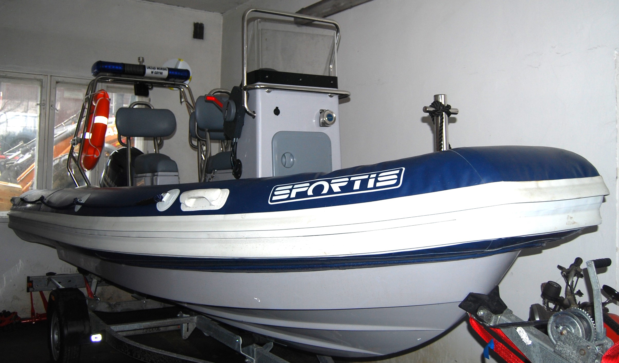 Ponton wodny z przyczepą Sportis S-4900