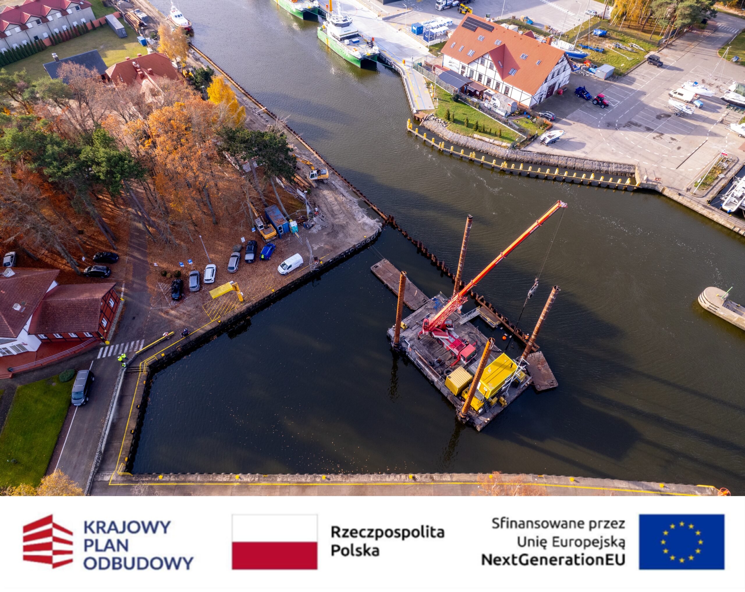 Port Łeba dynamicznie się zmienia – kluczowe inwestycje postępują.