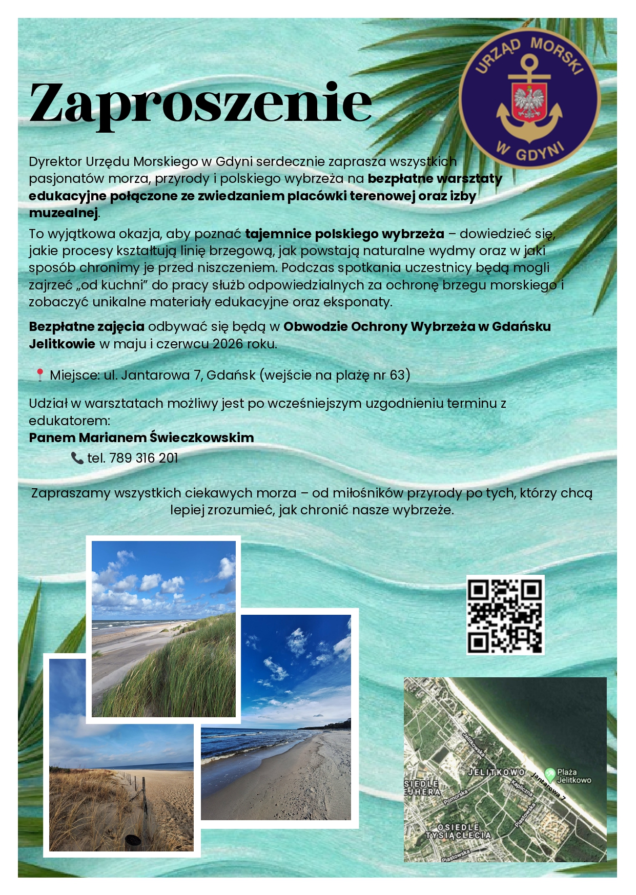 Bezpłatne warsztaty Gdańsk Jelitkowo