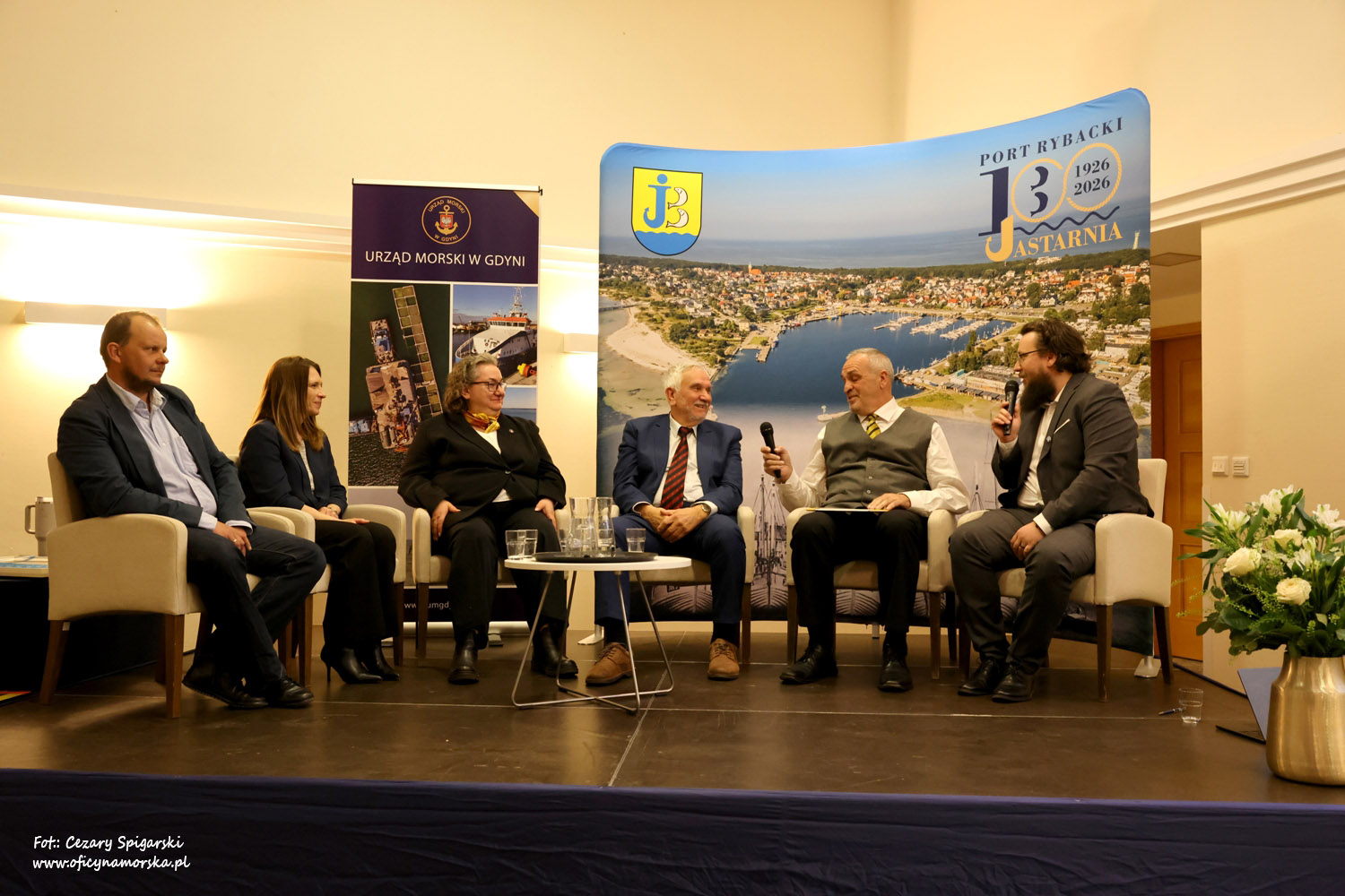 uczestnicy panelu morskiego