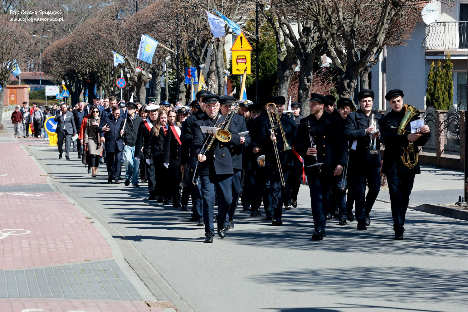 przemarsz z konferencji pod bosmanat 