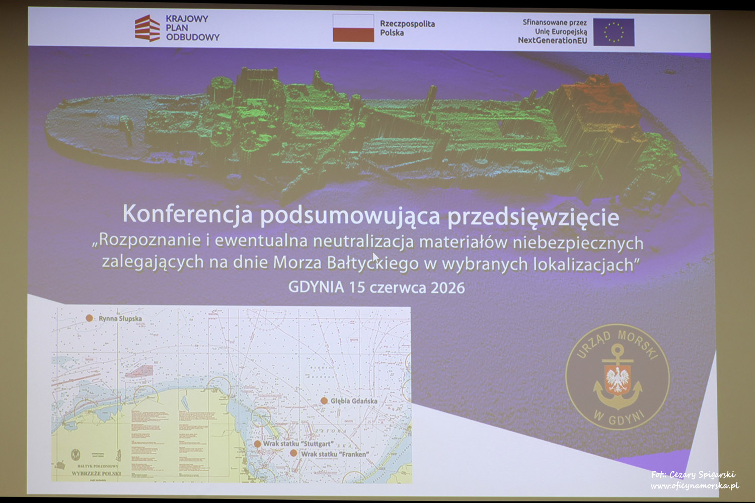 Slajd z tytułem konferencji