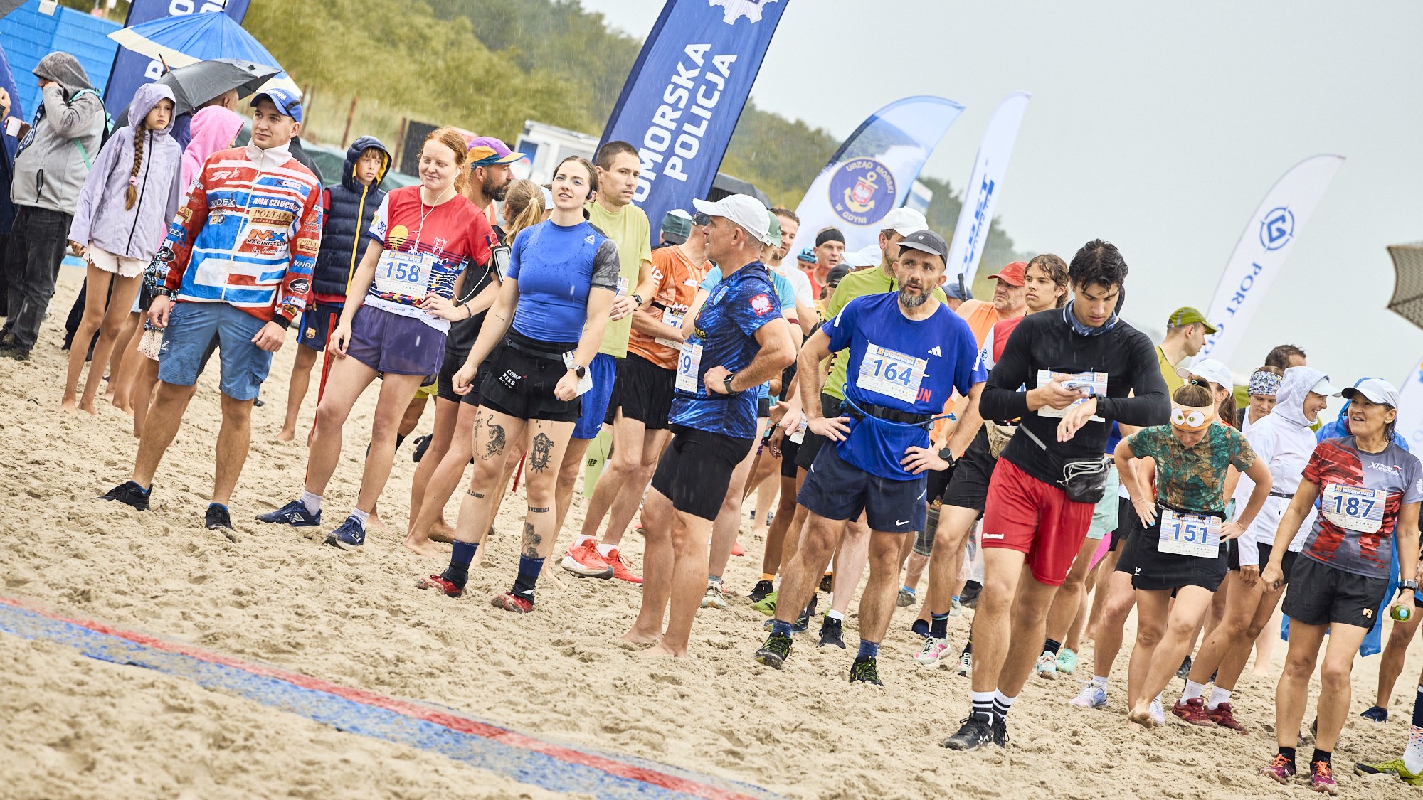 Start półmaratonu brzegiem mroza