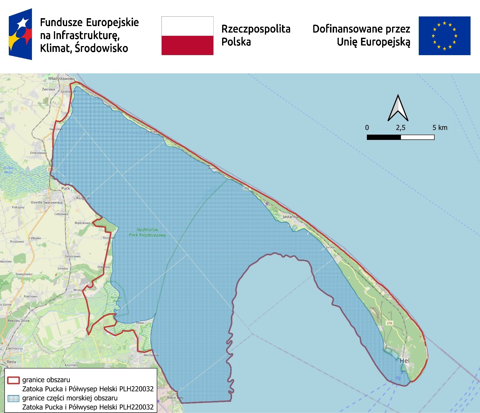 Obwieszczenie o przystąpieniu do sporządzenia projektu planu ochrony dla morskiej części obszaru Natura 2000 Zatoka Pucka i Półwysep Helski PLH220032